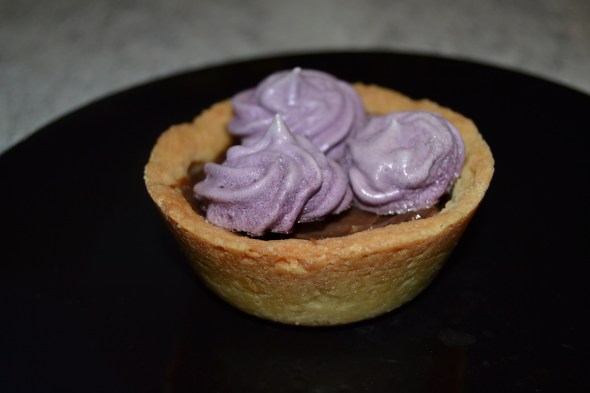 Tærte med bagte marengs